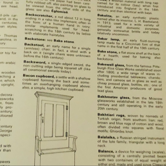 1974 Vintage Hardcover Coffee Table Book The Antique Collector’s Dictionary - Picture 5 of 11